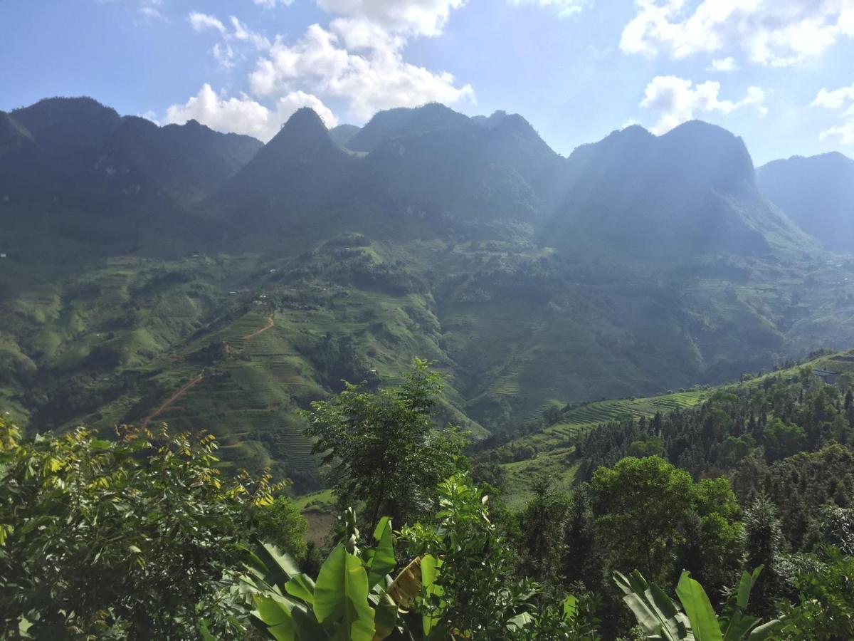 Homestay Hoang Vu Ha Giang Exteriör bild